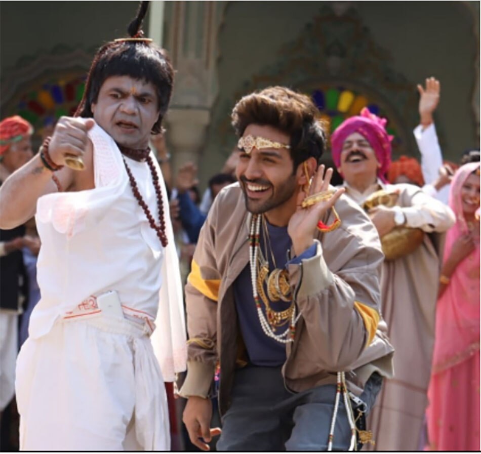 राजपाल यादव, कार्तिक आर्यन