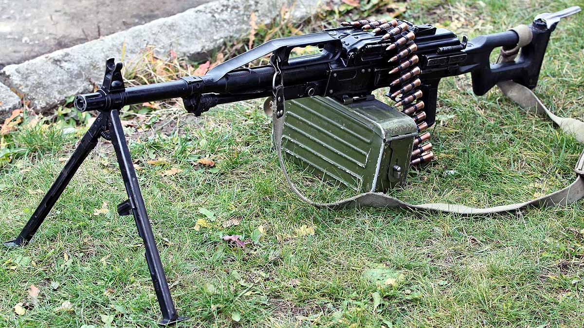 Indian Army Machine Guns 