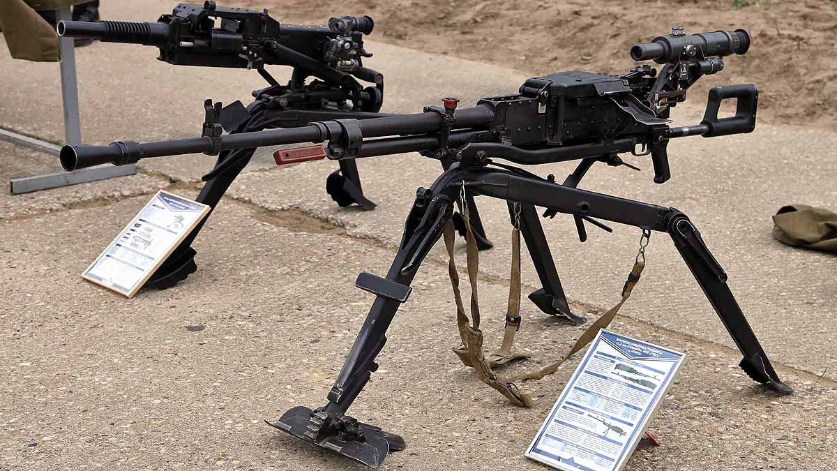 Indian Army Machine Guns 