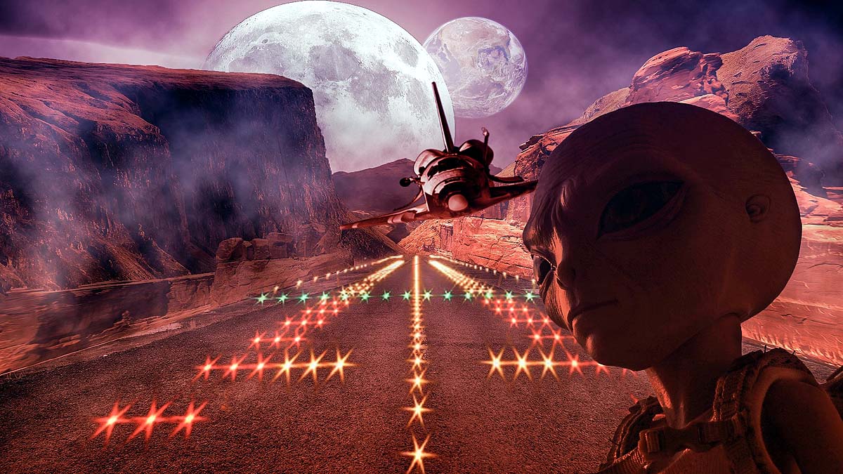 Alien Door Mars NASA