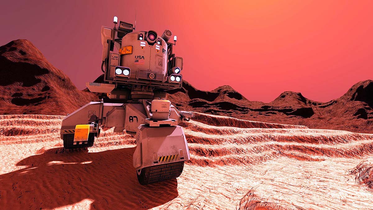 Alien Door Mars NASA