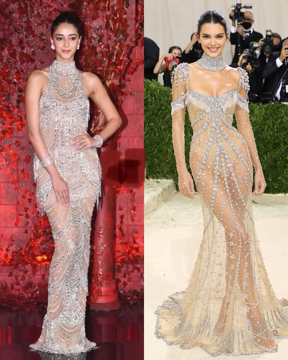 अनन्या पांडे, केंडल जेनर