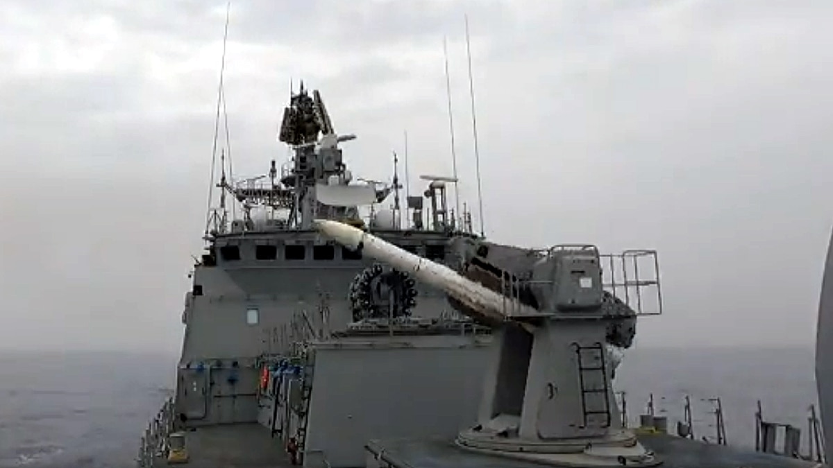  Indian Navy Guided Missile