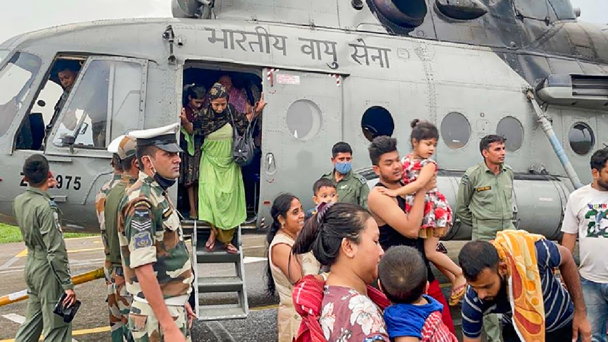 Assam Floods Rescue Mission (Pic Credit-PTI)
