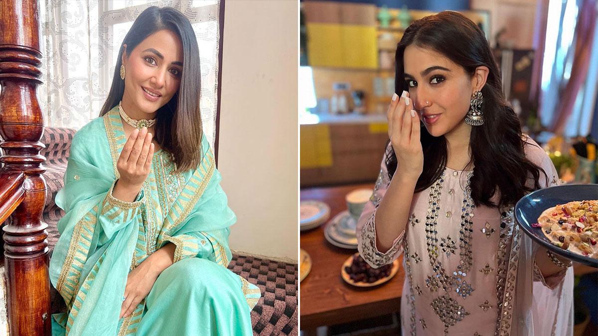 ह‍िना खान-सारा अली खान 