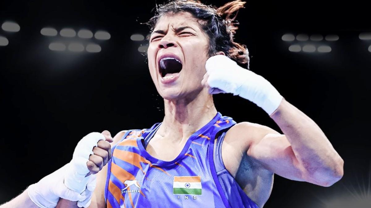 Indian Boxer Nikhat Zareen (Twitter)