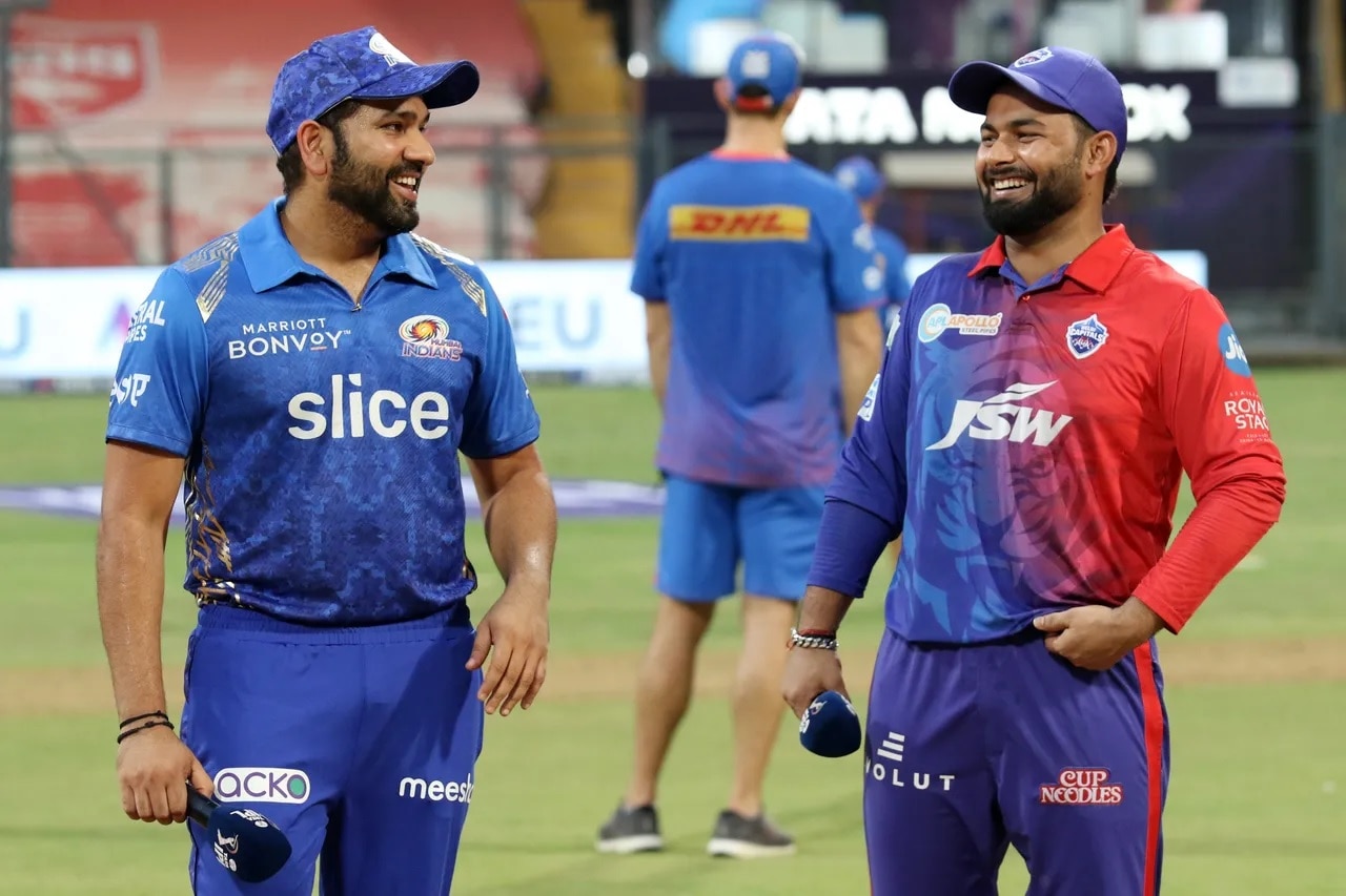 Rishabh Pant and Rohit Sharma