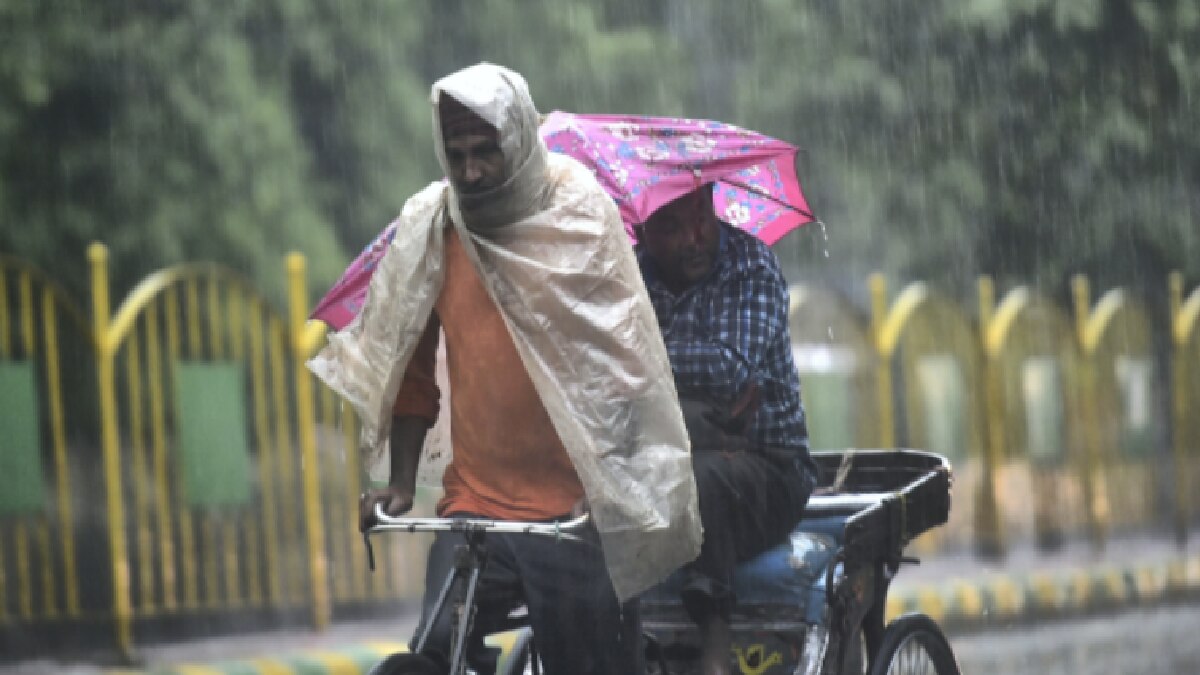 Delhi Rainfall Weather Today (Pic Credit-PTI)