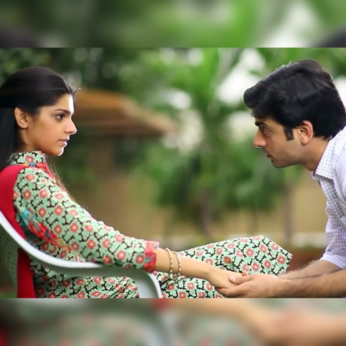 फवाद खान और सनम सईद