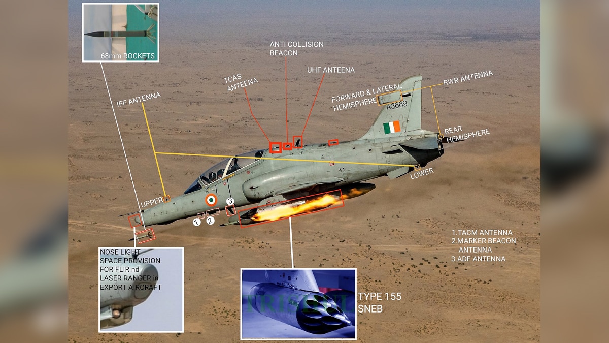Indian Air Force Hawk MK 132
