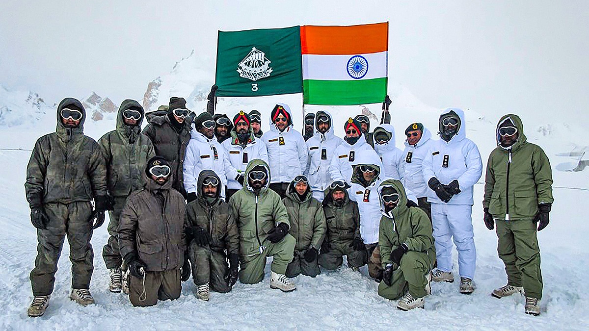 Indian Army Uniform Siachen