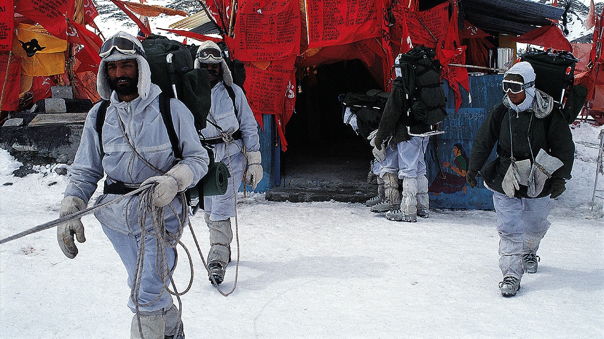 Indian Army Uniform Siachen