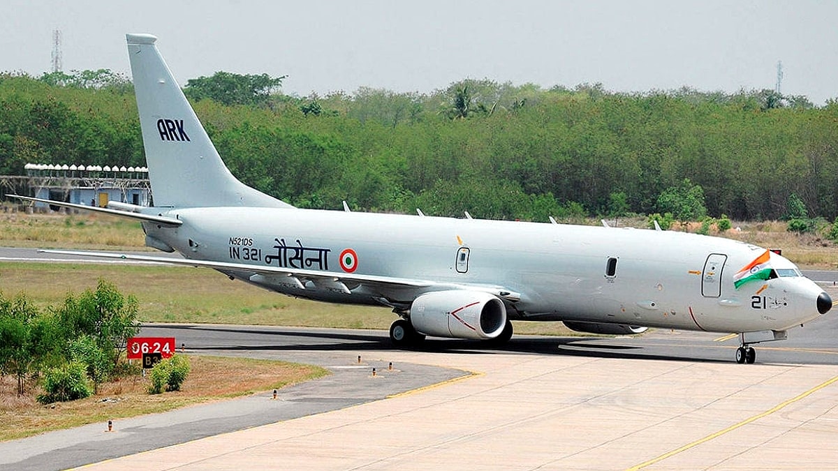 Indian Navy P8I ASW Aircraft 