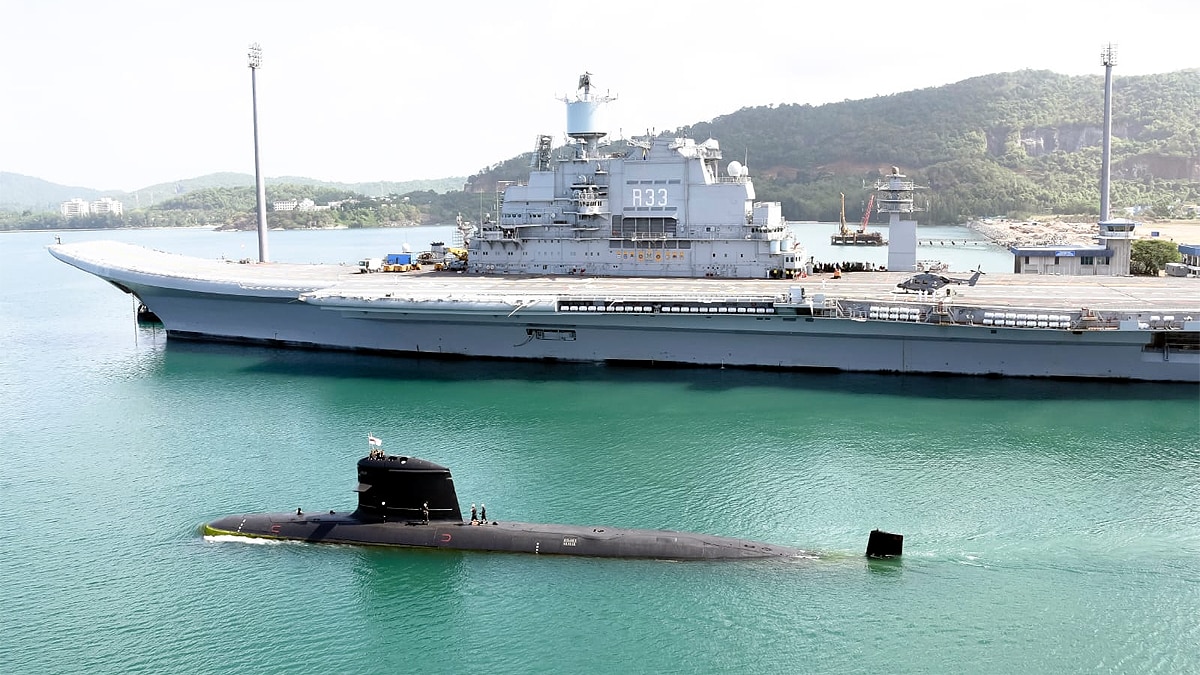 Rajnath Singh INS Khanderi