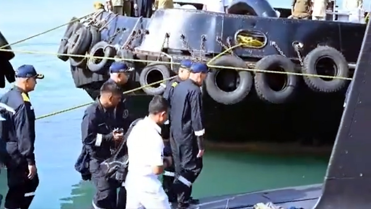 Rajnath Singh INS Khanderi