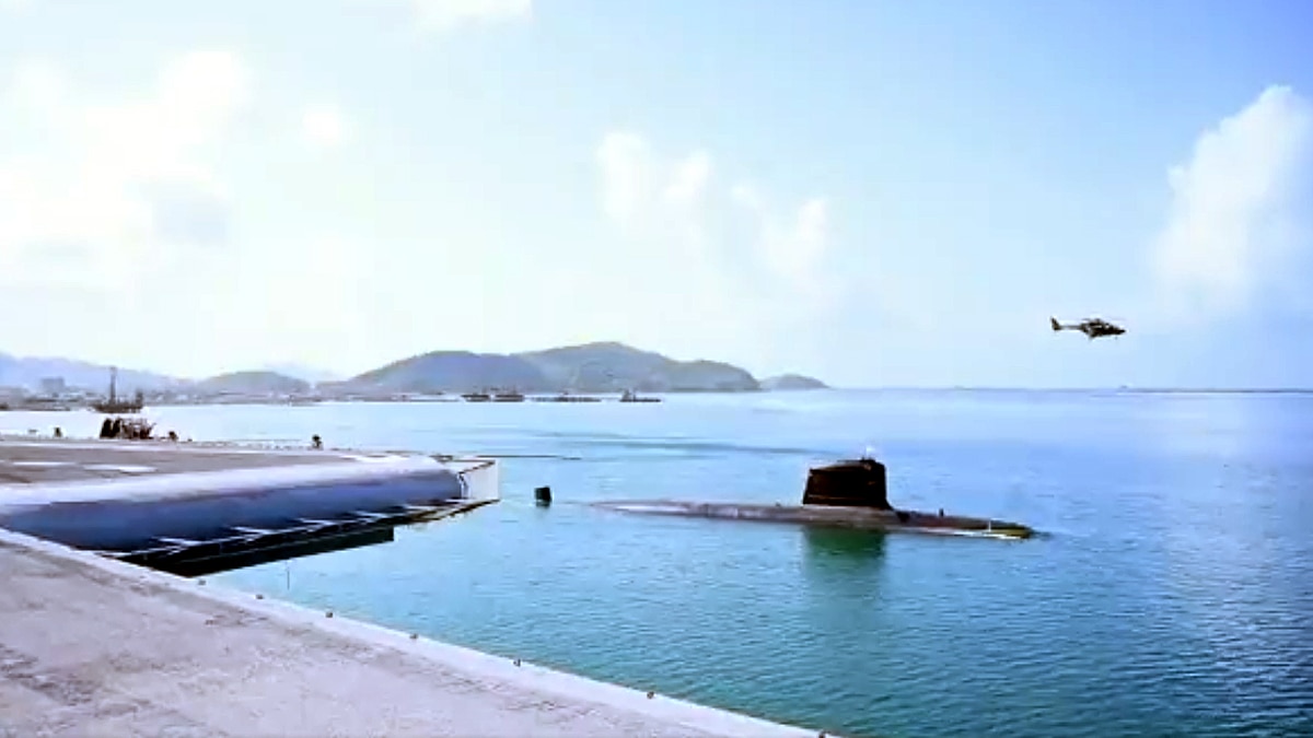 Rajnath Singh INS Khanderi