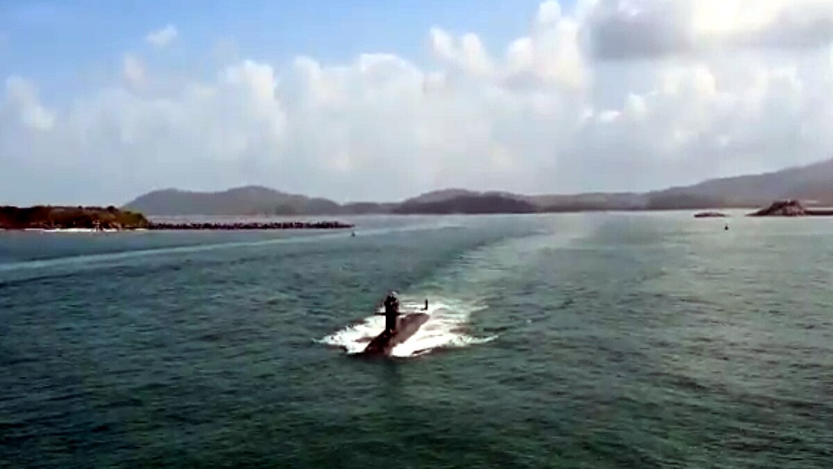 Rajnath Singh INS Khanderi