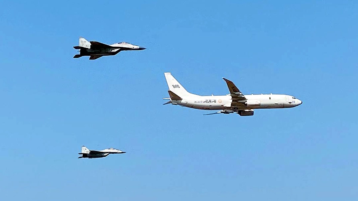 Indian Navy P8I ASW Aircraft 