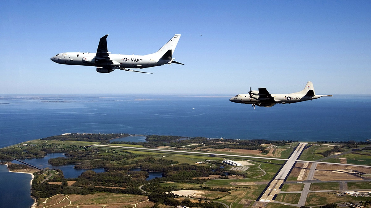 Indian Navy P8I ASW Aircraft 