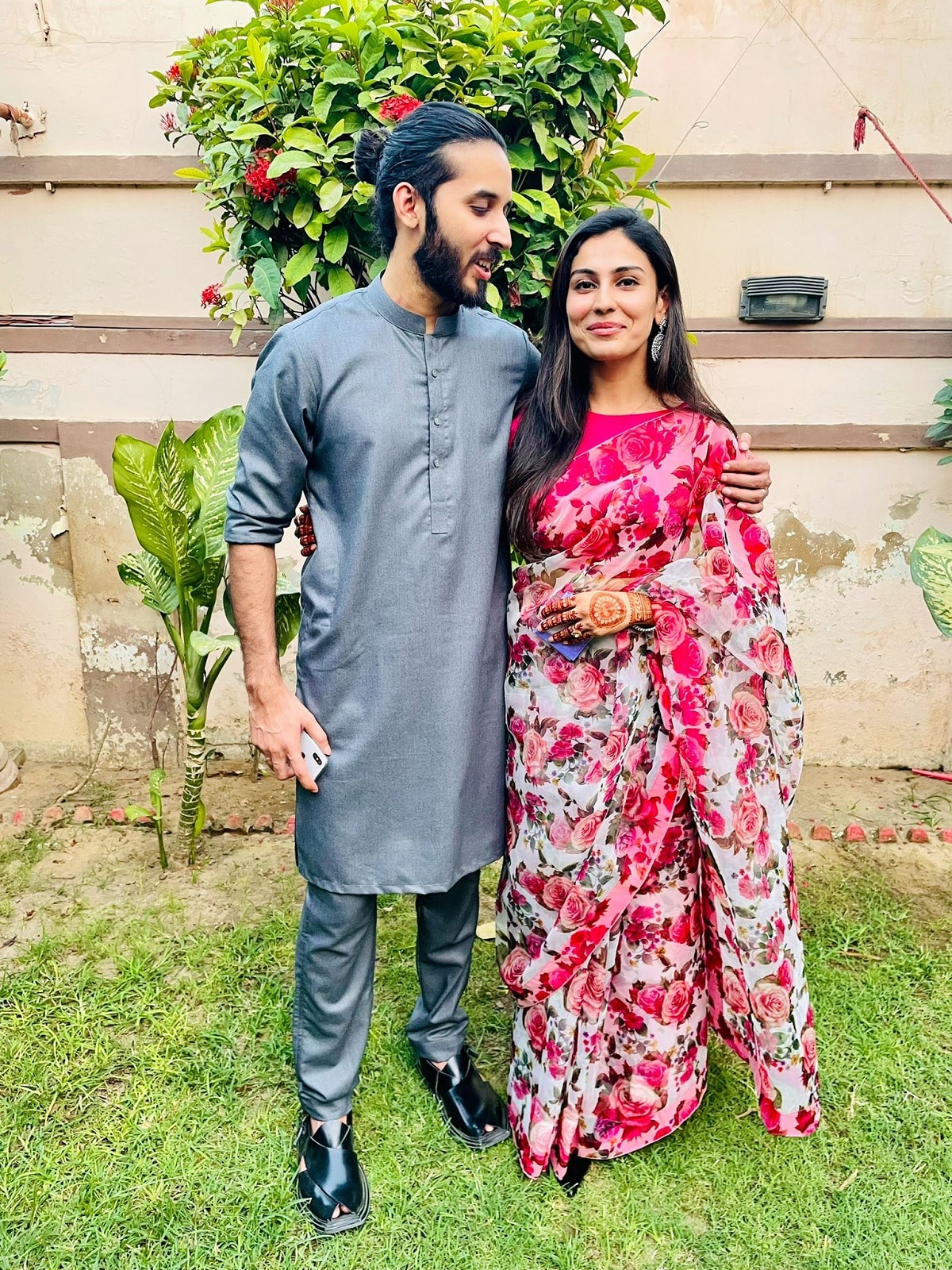cricket themed wedding photoshoot