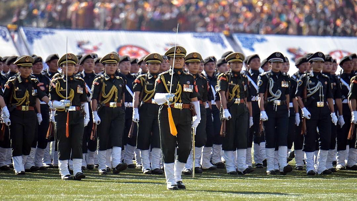 Royal Bhutan Army Strength