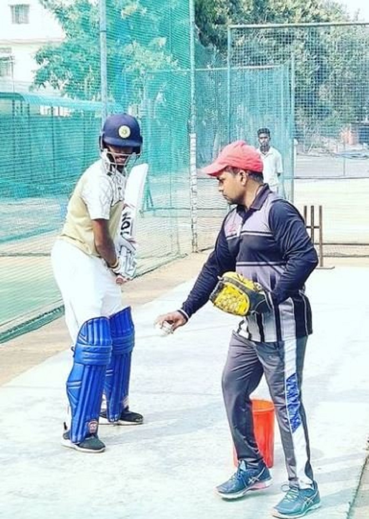 Salam Bayash first coach of Tilak