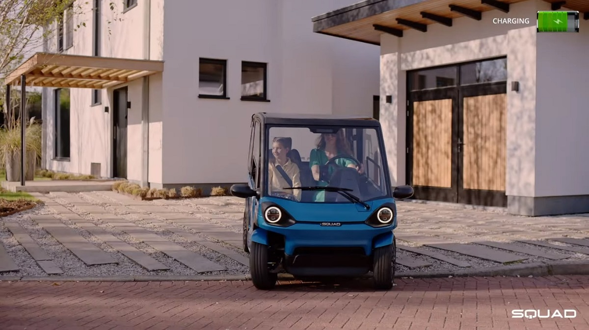 नीदरलैंड की Squad Mobility ने बनाई कार