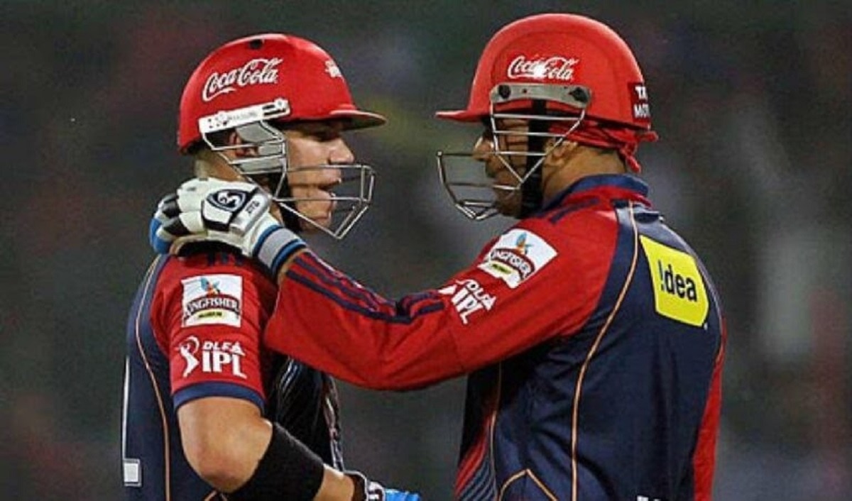 David Warner and Virender Sehwag