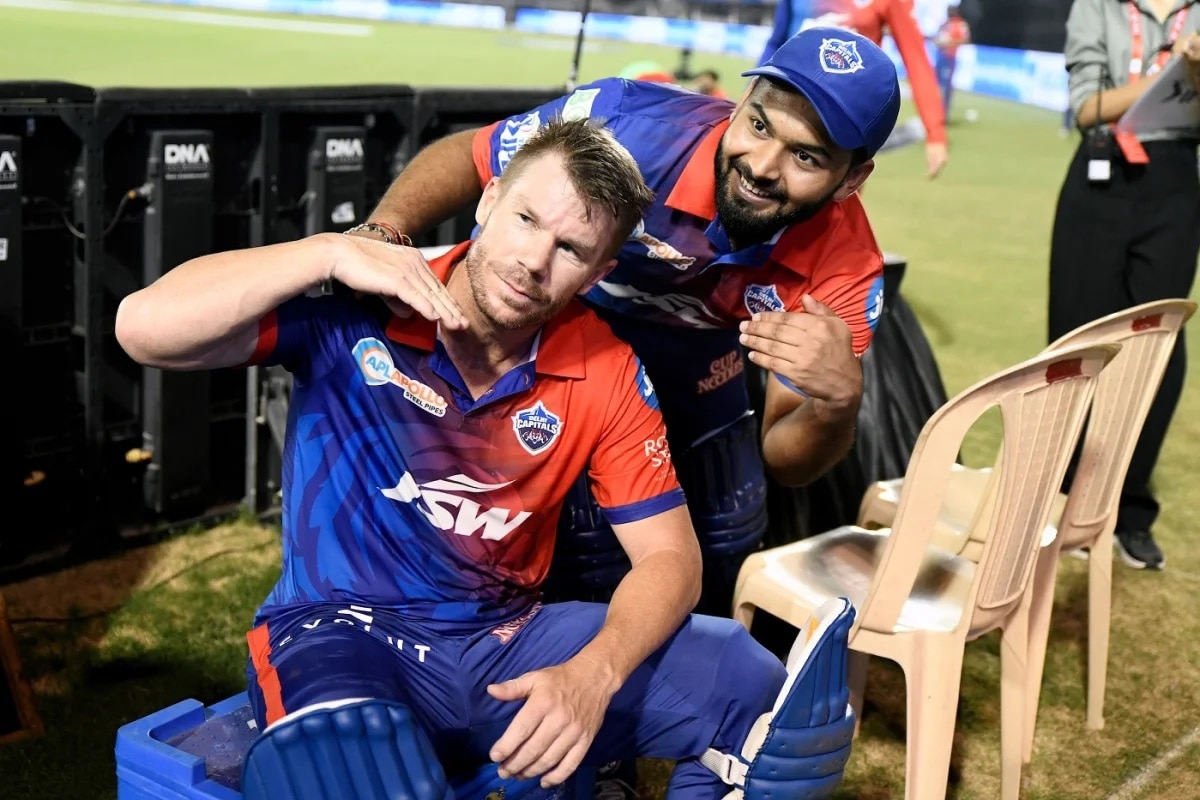 David Warner and Rishabh Pant