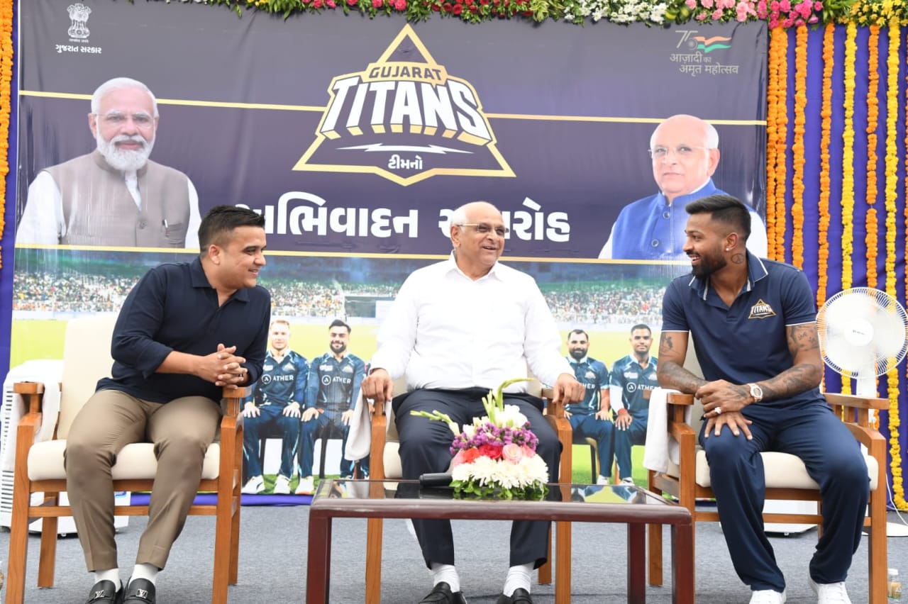 hardik pandya and bhupendra patel