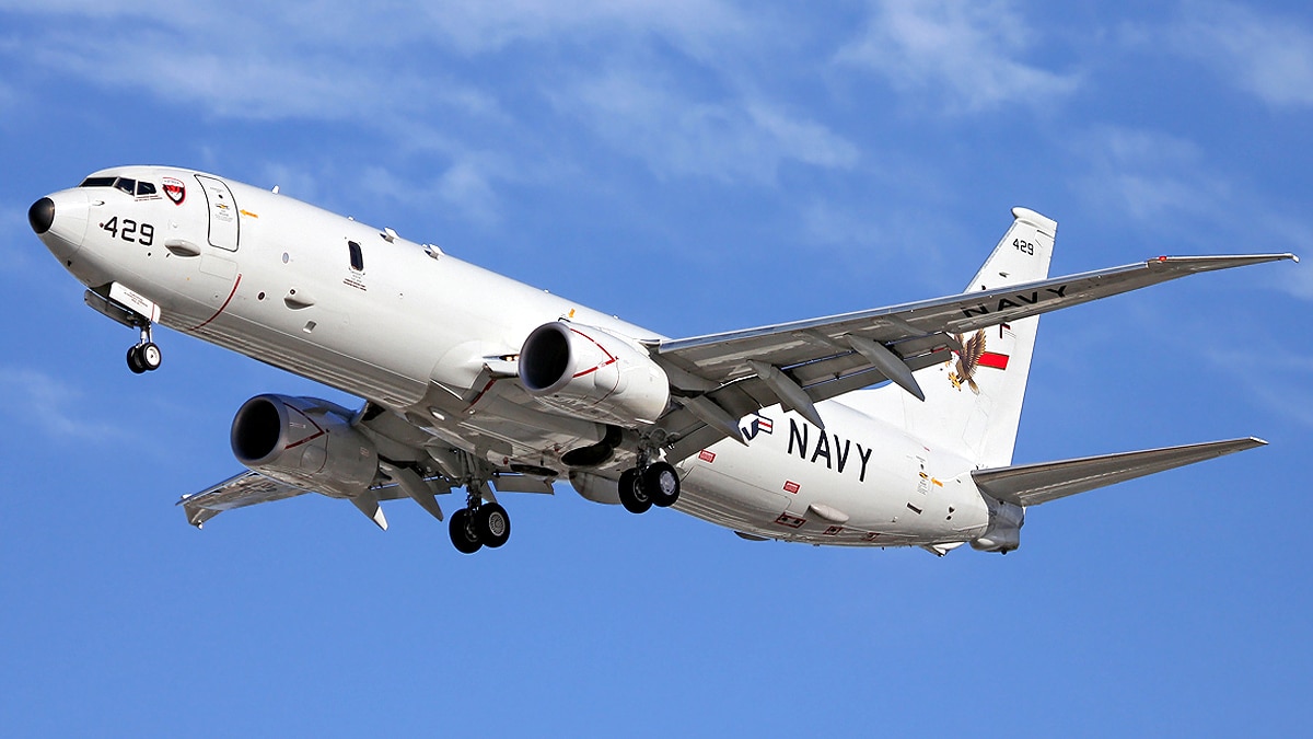 Indian Navy P8I ASW Aircraft 