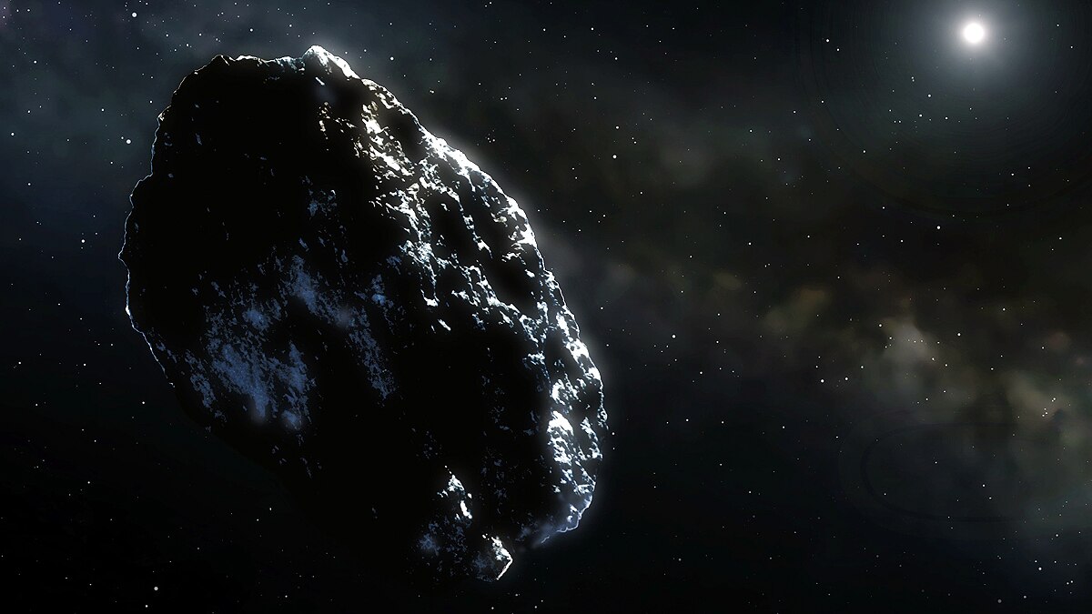 Blue whale asteroid earth