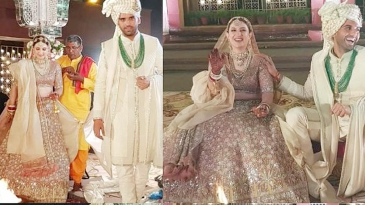 Deepak Chahar and Jaya Bhardwaj Marriage (Twitter)