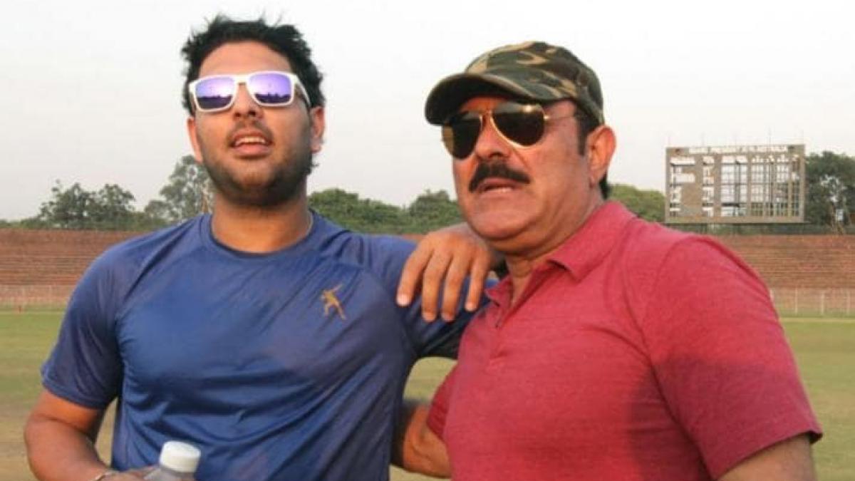 युवराज सिंह और उनके पिता