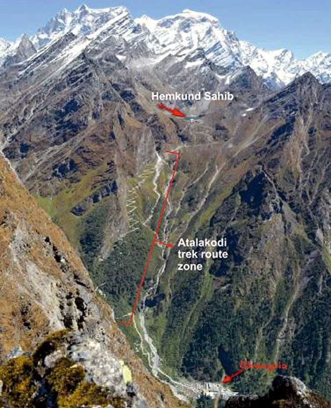 Hemkund Sahib Avalanche Prone