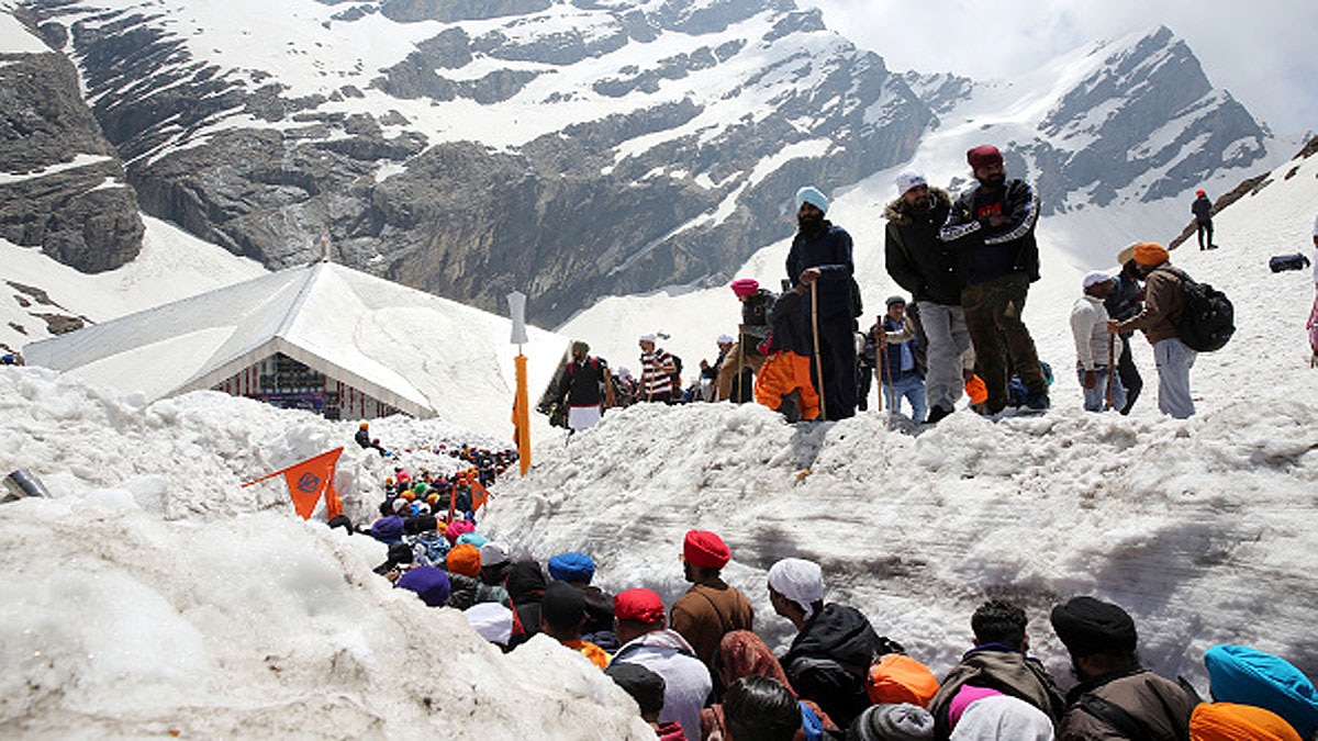 Hemkund Sahib Avalanche Prone