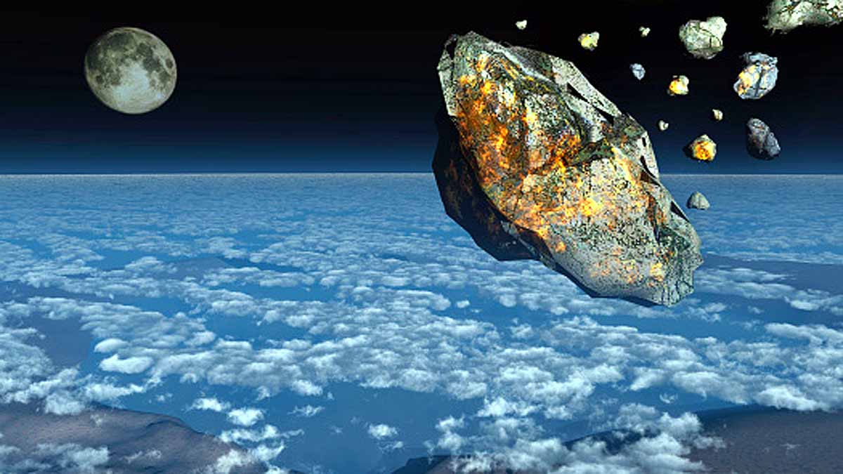 Blue whale asteroid earth