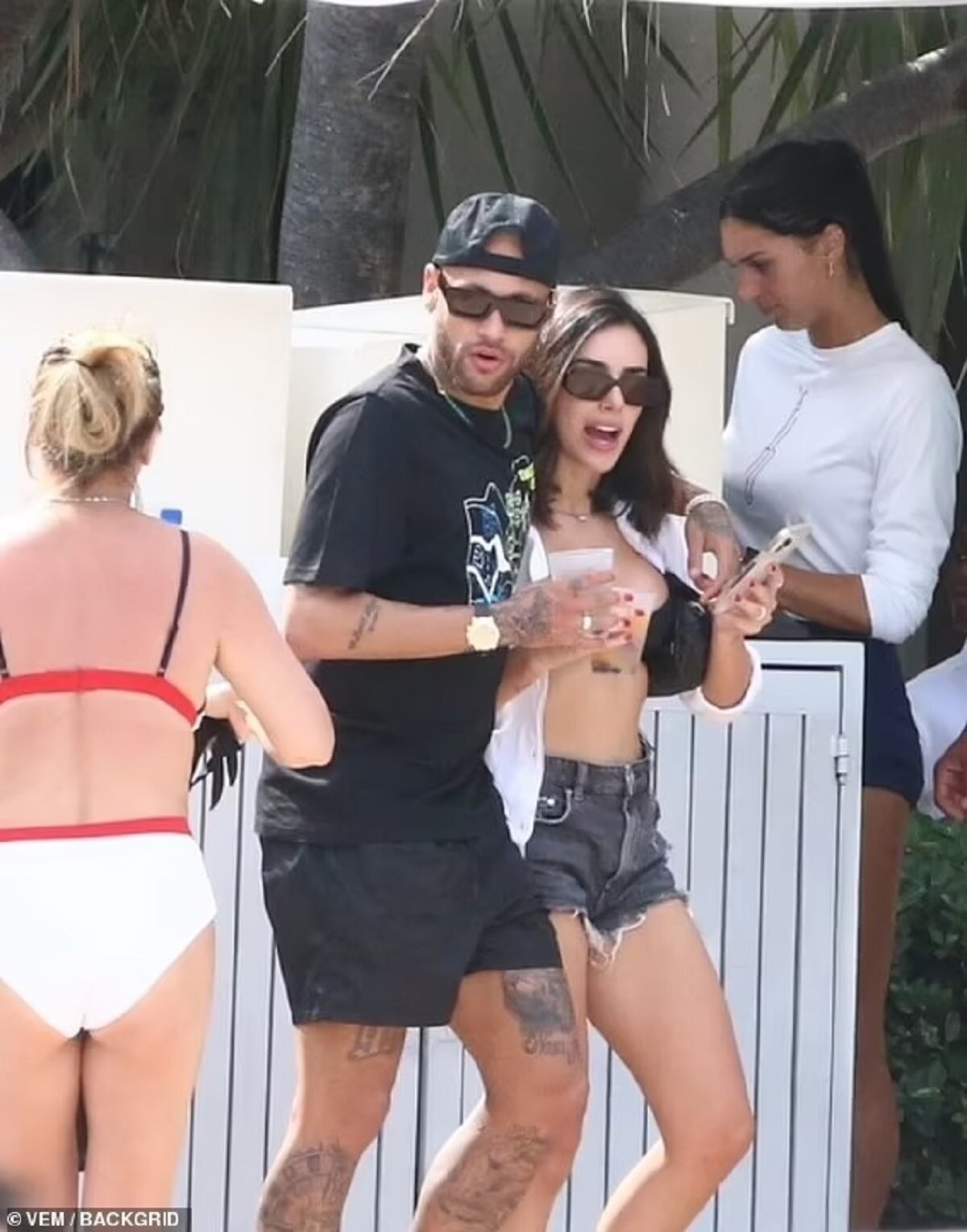 Neymar Jr and Bruna Marquezine