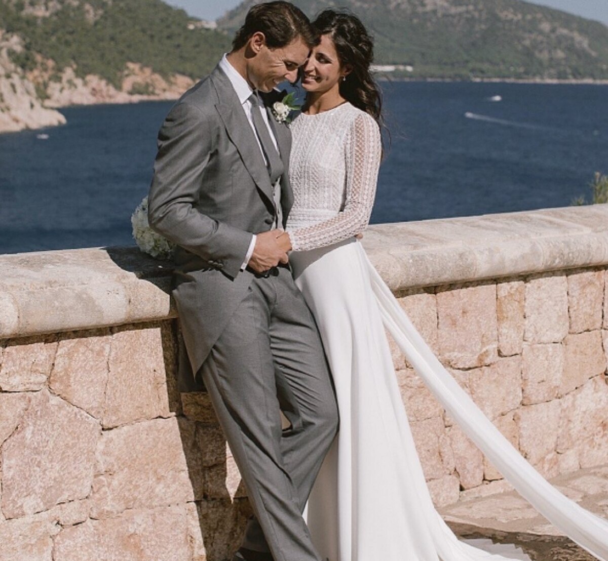 Maria Francisca Perello and Rafael Nadal