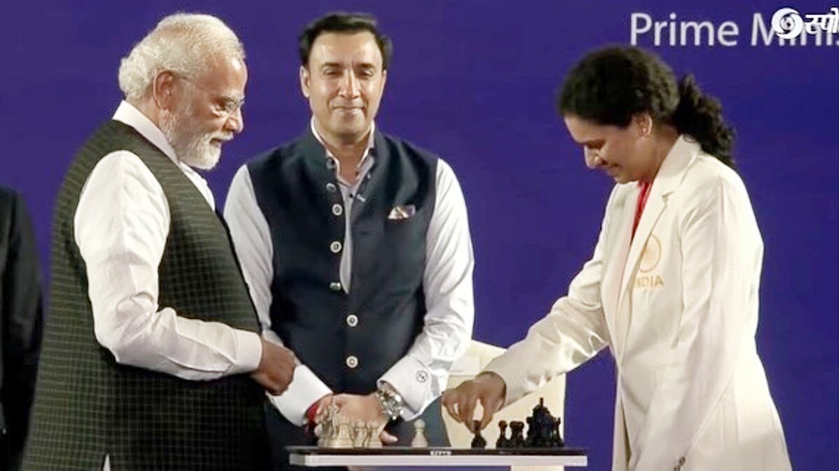 PM Modi and koneru
