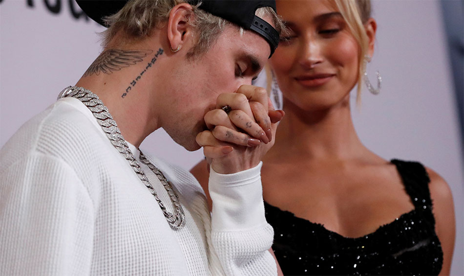 जस्ट‍िन बीबर-Hailey Bieber 