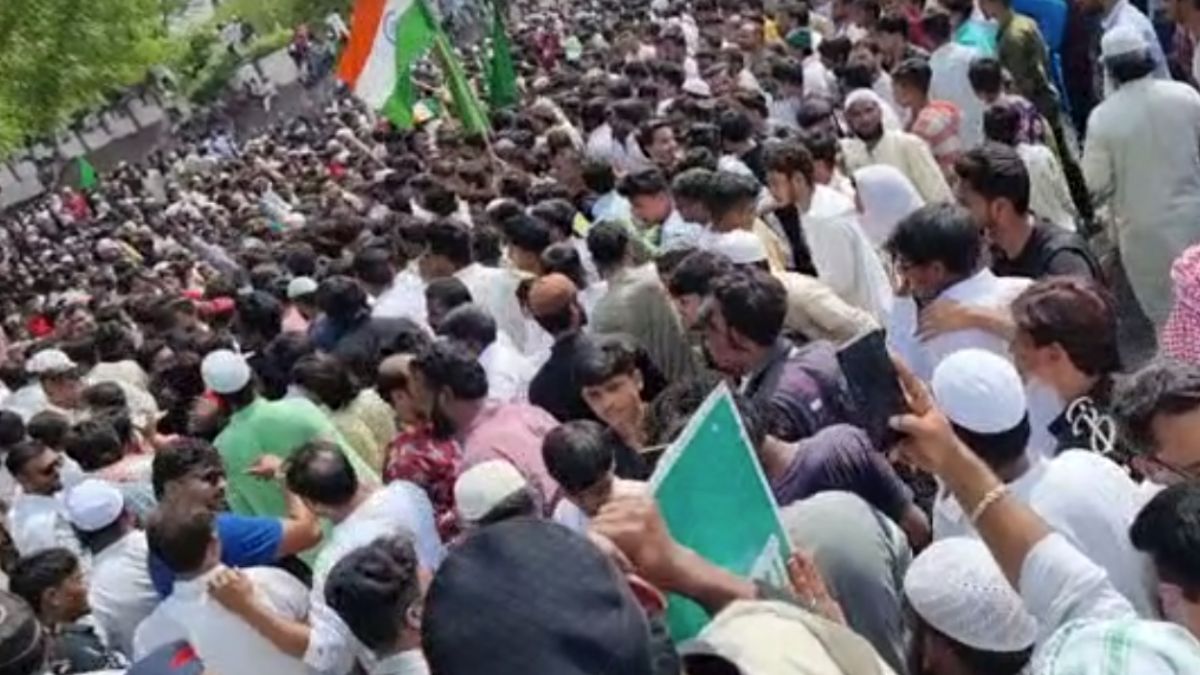 protest against nupur sharma