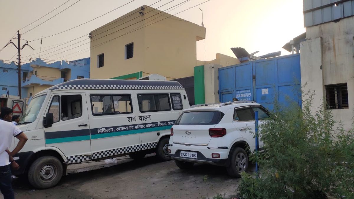 Hapur Factory exploded