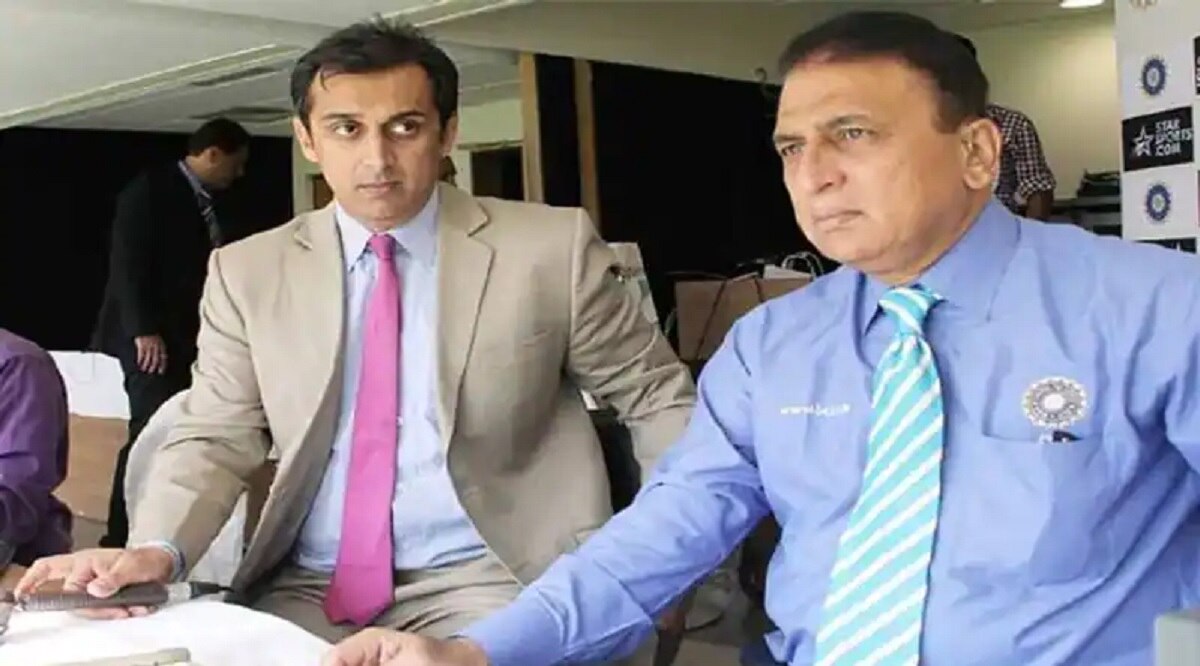 सुनील और रोहन गावस्कर