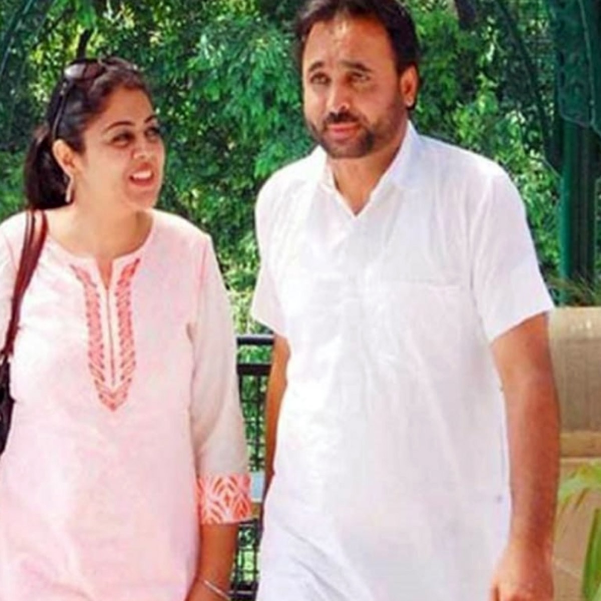 Bhagwant Mann and Gurpreet Kaur