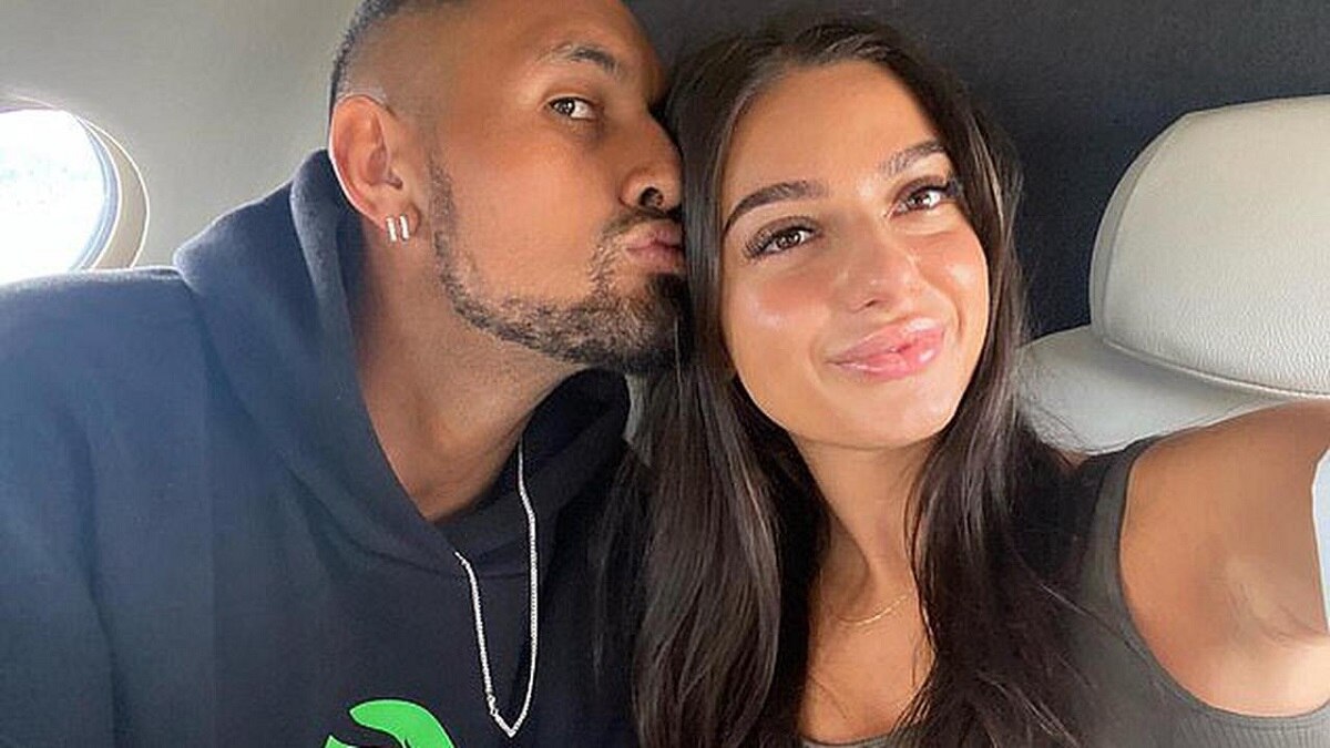 Nick Kyrgios and Chiara Passari