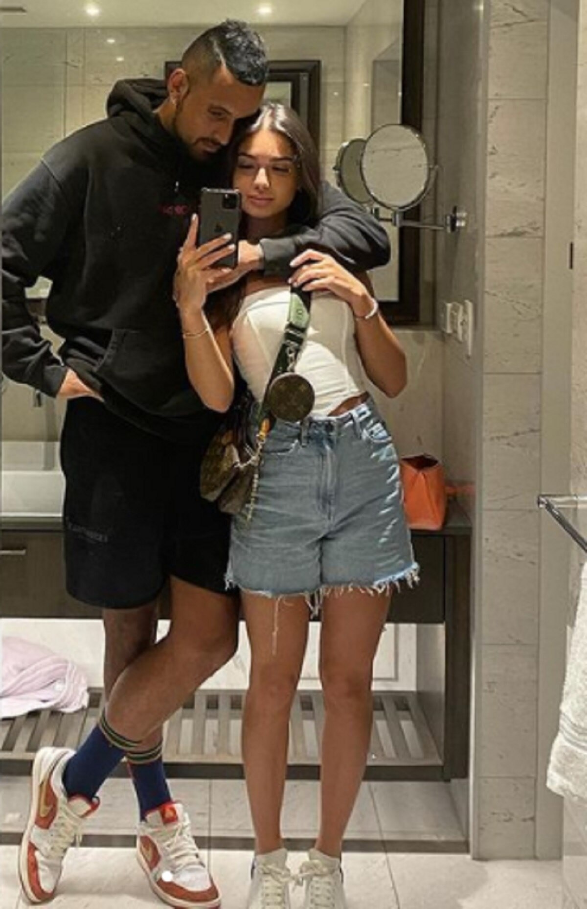 Nick Kyrgios and Costeen Hatzi