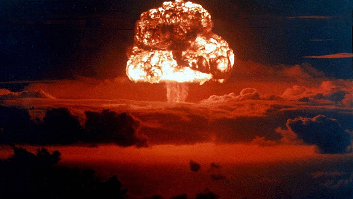 US Nuclear Explosion in Space