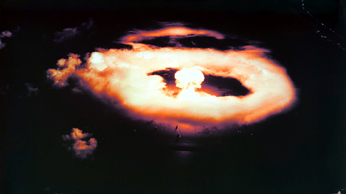 US Nuclear Explosion in Space