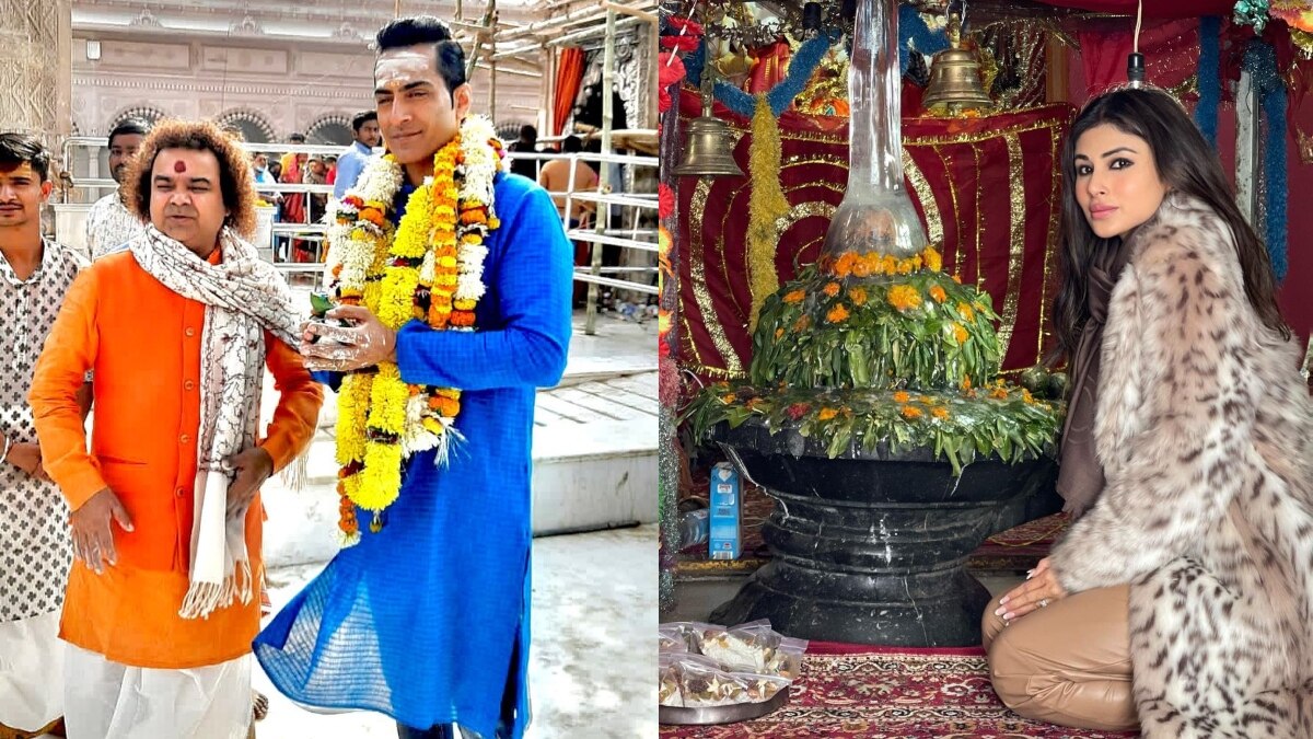 सुधांशु पांडे और मौनी रॉय